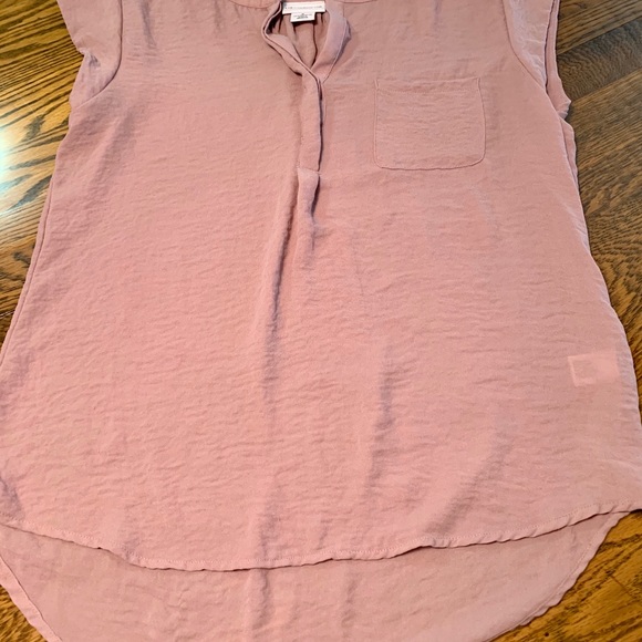 LIZ CLAIBORNE DUSTY PINK TOP - Picture 2 of 11